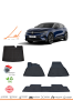 Renault Megane E-Tech 2023+ 3D Havuzlu Paspas Bagaj Havuzu Seti - Thumbnail (1)