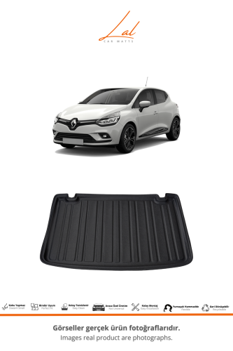 Renaut Clio 4 Hatchback 3D Havuzlu Paspas Bagaj Havuzu Seti 2012-2019 - 3