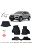 Seat Ateca 4*2 2017+ 3D Havuzlu Paspas Bagaj Havuzu Seti - Thumbnail (1)