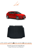 Seat Leon 2013-2020 3D Havuzlu Paspas Bagaj Havuzu Seti - Thumbnail (4)