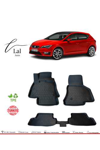 Seat Leon 3D Havuzlu Paspas - 0