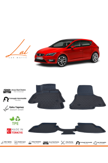 Seat Leon 3D Havuzlu Paspas 2012-2020