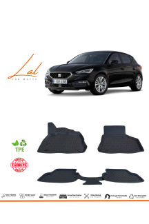 Seat Leon 4 2021 Sonrası E-Tsi Otomatik Vites 3D Havuzlu Paspas