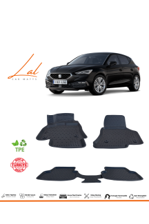 Seat Leon Mk4 Manuel 2021 Sonrası 3D Havuzlu Paspas