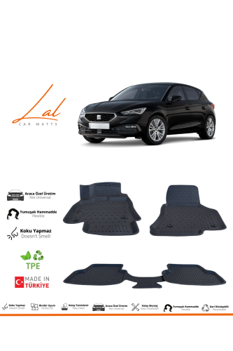 Seat Leon Mk4 Manuel Vites 3D Havuzlu Paspas (2021+) - 0