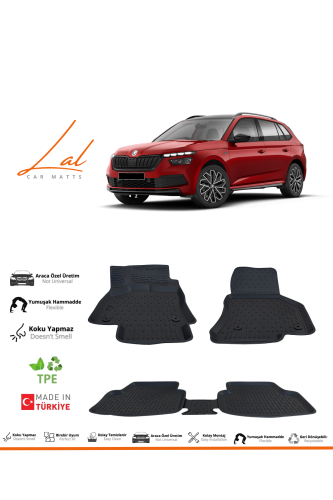 Skoda Kamiq 3D Havuzlu Paspas 2019+ - 0