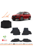 Skoda Kamiq 3D Havuzlu Paspas Alt Kademe Bagaj Havuzu Seti 2019+ - Thumbnail (1)