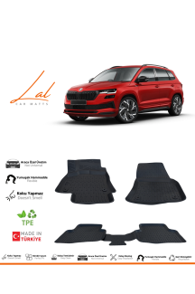 Skoda Karoq 3D Havuzlu Paspas 2017+