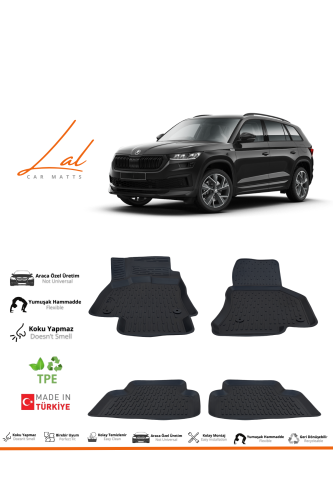 Skoda Kodiaq 3D Havuzlu Paspas 2016-2023 - 0