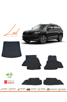 Skoda Kodiaq 3D Havuzlu Paspas Bagaj Havuzu Seti 2016-2023
