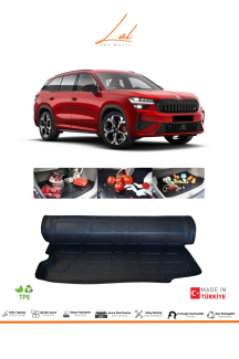 Skoda Kodiaq Üst Kademe 3D Bagaj Havuzu 2024+