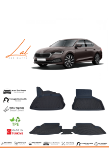 Skoda Octavia 3D Havuzlu Paspas 2021+