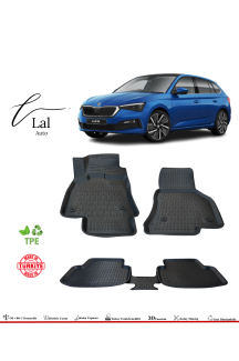 Skoda Scala 2020+ 3D Havuzlu Paspas