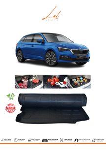 Skoda Scala Hatchback 2020+ 3D Bagaj Havuzu