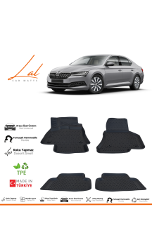 Skoda Superb 3D Havuzlu Paspas 2015-2023