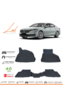 Skoda Superb 3D Havuzlu Paspas 2024+