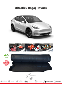 Tesla Model Y 2019+ 3D Bagaj Havuzu