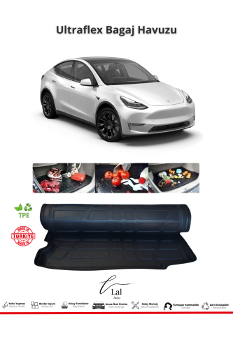 Tesla Model Y 2019+ 3D Bagaj Havuzu - 0