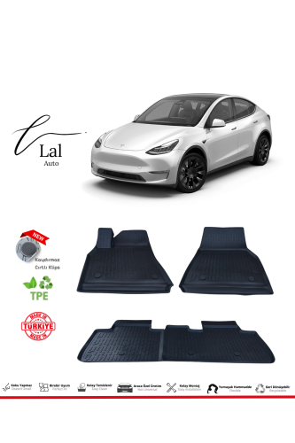 Tesla Model Y 2019+ 3D Havuzlu Paspas - 0