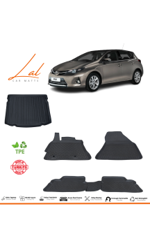 Toyota Auris 2013 Sonrası 3D Havuzlu Paspas Bagaj Havuzu Seti