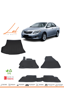 Toyota Corolla 3D Havuzlu Paspas Bagaj Havuzu Seti 2007-2013