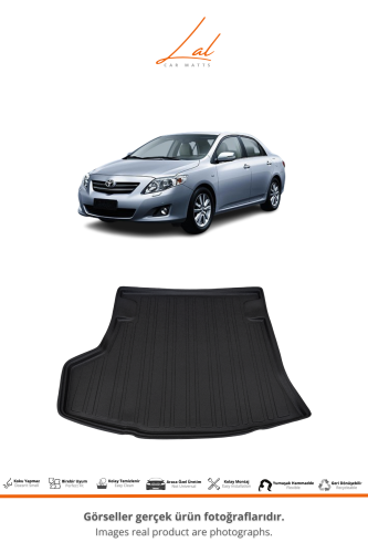 Toyota Corolla 3D Havuzlu Paspas Bagaj Havuzu Seti 2007-2013 - 3