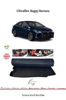 Toyota Corolla 2019+ 3D Bagaj Havuzu