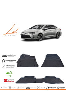 Toyota Corolla 3D Havuzlu Paspas 2019+