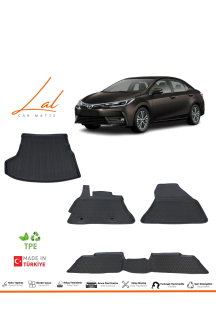 Toyota Corolla 3D Havuzlu Paspas Bagaj Havuzu Seti 2013-2018