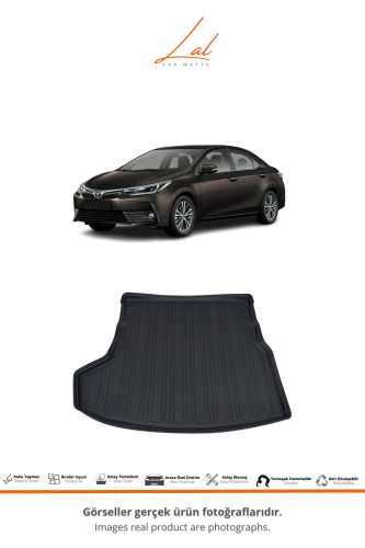Toyota Corolla 3D Havuzlu Paspas Bagaj Havuzu Seti 2013-2018 - 3