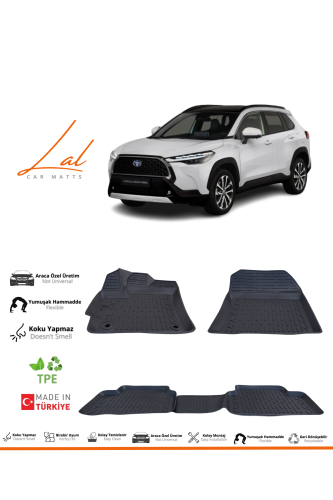 Toyota Corolla Cross 3D Havuzlu Paspas 2022+ - 0