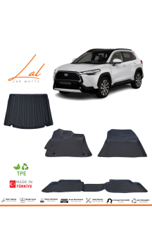 Toyota Corolla Cross 3D Havuzlu Paspas Bagaj Havuzu Seti 2022+