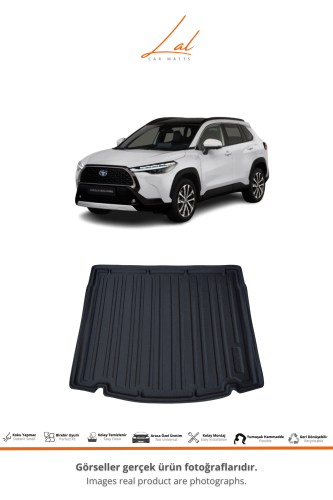 Toyota Corolla Cross 3D Havuzlu Paspas Bagaj Havuzu Seti 2022+ - 3