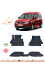 Volkswagen Caddy 2004-2010 3D Havuzlu Paspas - Thumbnail (1)