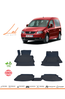 Volkswagen Caddy 2004-2010 3D Havuzlu Paspas