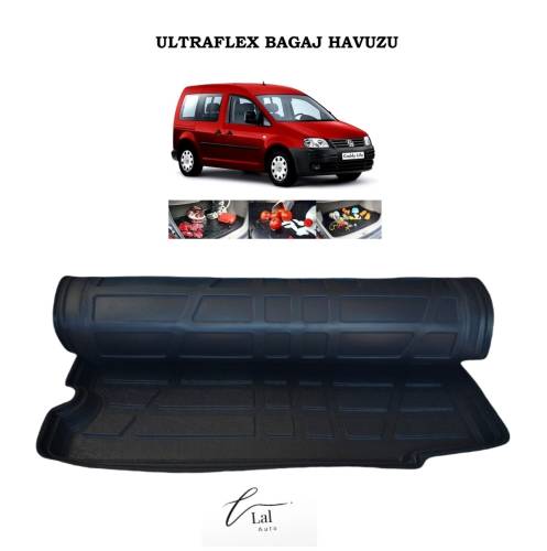 Volkswagen Caddy 2004-2010 Model Uyumlu 3D Bagaj Havuzu - 0