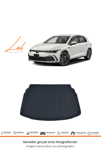 Volkswagen Golf 8 2021+ Alt Kademe 3D Bagaj Havuzu - 1