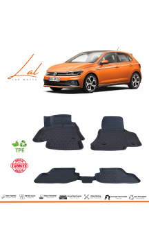 Volkswagen Polo 2017-2021 3D Havuzlu Paspas