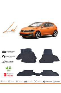 Volkswagen Polo 3D Havuzlu Paspas 2017-2021