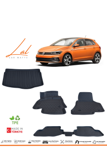 Volkswagen Polo 3D Havuzlu Paspas Alt Kademe Bagaj Havuzu Seti 2017-2021