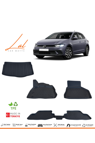 Volkswagen Polo 3D Havuzlu Paspas Alt Kademe Bagaj Havuzu Seti 2021+ - 0