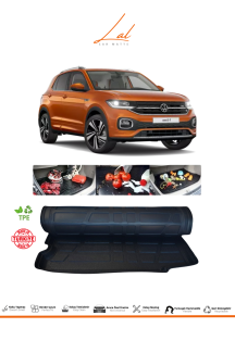 Volkswagen T-Cross 2018 Sonrası Üst 3D Bagaj Havuzu