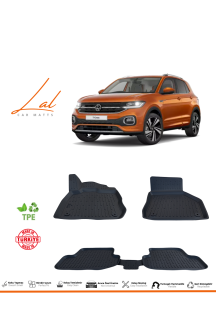 Volkswagen T-Cross 3D Havuzlu Paspas