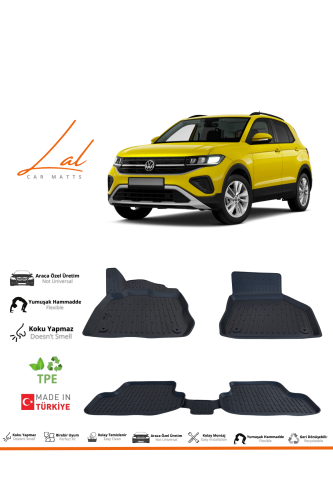 Volkswagen T-Cross 3D Havuzlu Paspas 2019+ - 0