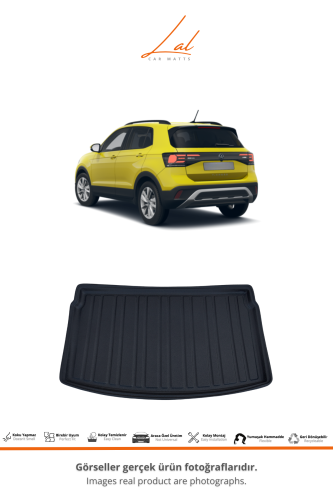 Volkswagen T Cross 3D Havuzlu Paspas Üst Kademe Bagaj Havuzu Seti 2019+ - 3