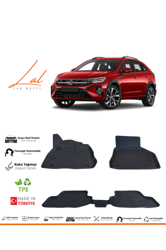Volkswagen Taigo 3D Havuzlu Paspas 2020+ - 0