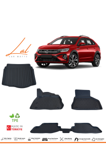 Volkswagen Taigo 3D Havuzlu Paspas Alt Kademe Bagaj Havuzu Seti 2020+