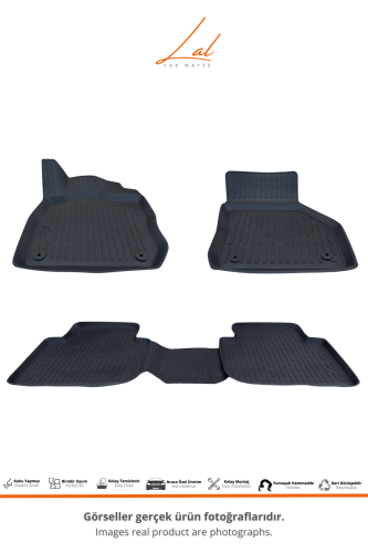 Volkswagen Tayron 3D Havuzlu Paspas 2024+ - 1
