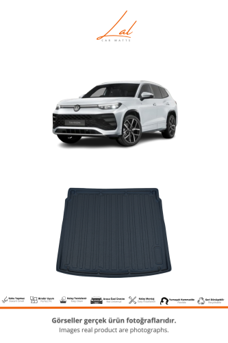 Volkswagen Tayron 3D Havuzlu Paspas Alt Kademe Bagaj Havuzu Seti 2024+ - 3