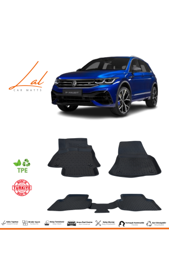 Volkswagen Tiguan 2016 Sonrası 3D Havuzlu Paspas - 0